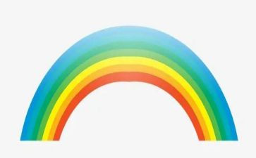 彩虹的教案反思8篇