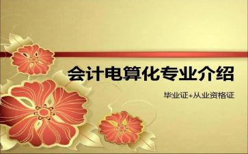 会计电算化心得5篇