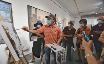 看美术展的总结报告8篇