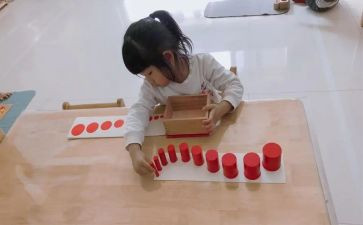 蒙氏数学粗与细教案通用8篇