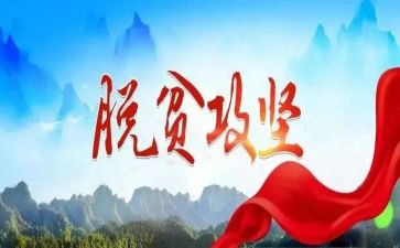 脱贫攻坚个人工作事迹7篇