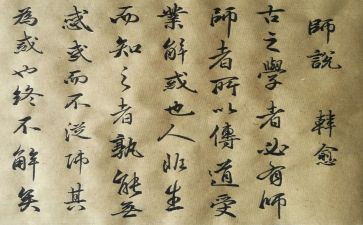 师说心得体会800字参考7篇