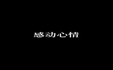 他让我感动作文5篇