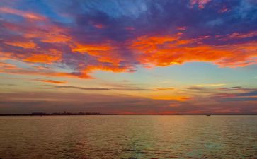 观晚霞作文推荐8篇