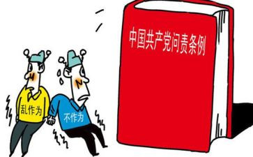 问责条例体会心得5篇