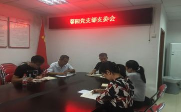 支委检查对照材料5篇