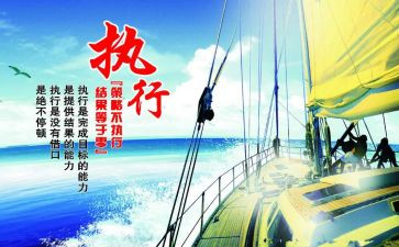 执行力的心得体会800字6篇